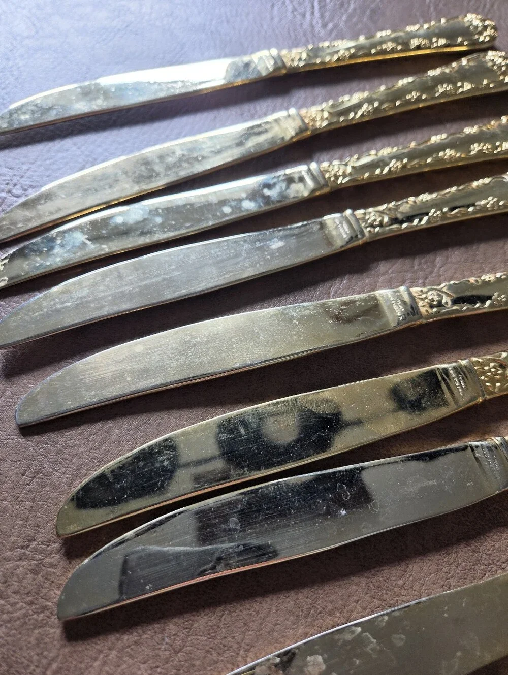 Wm Rogers elegant gold